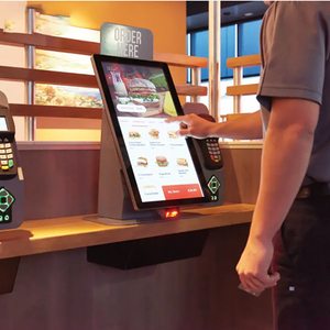 Caja registradora todo en uno, sistema de gestión de software de cajero, quiosco con pantalla táctil, para supermercado, catering