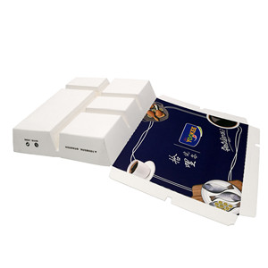 Creative Design Fast Food Packaging <strong>Box</strong> 2 3 <strong>4</strong> 5 Sections Compartment Lunch <strong>Box</strong> Kraft Paper Take <strong>Away</strong> Container with Lid - Product Image 5