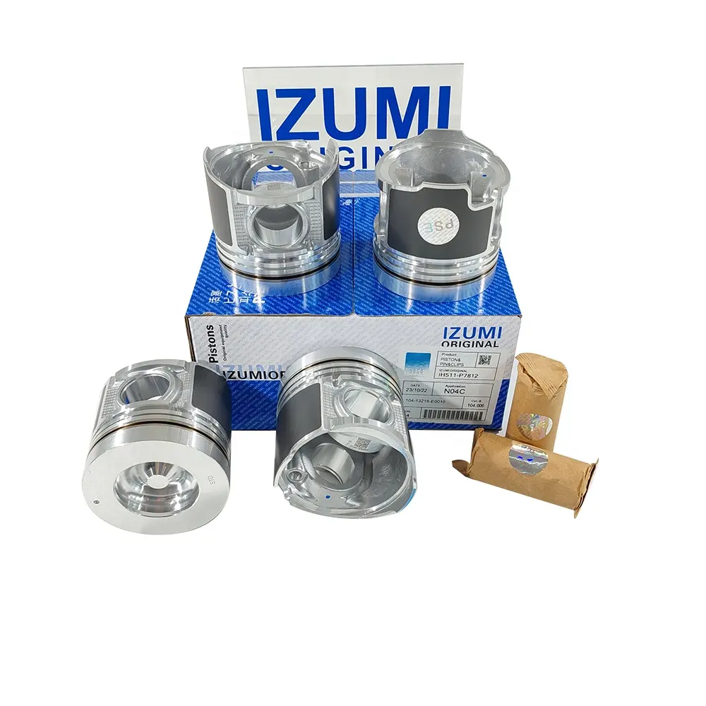 IZUMI motore originale pistone N04C per camion HINO DUTRO 300/N04C nuovo modello 104-13216-E0010 pistone di alta qualità