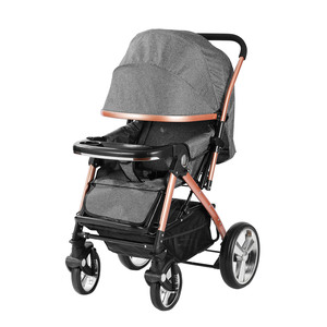 Bebek arabası alüminyum çin 3 in 1 taşıma bebek tr sertifikası ile 0-3 yaş küçük boyutu için bagajda uyar - Product Image 1