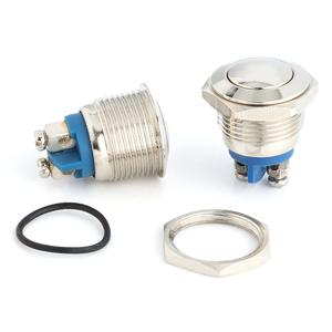 Chiusura di rotazione del blocco da 16MM di emergenza premere off pulsante interruttore a pulsante torcia interruttore di alimentazione a pulsante - Product Image 1