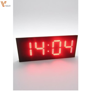 Schermo singolo lato grande 12 pollici Display digitale a Led orologio di temporizzazione impermeabile conto alla rovescia da corsa Timer per i giochi all'aperto - Product Image 5