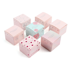 Geri dönüşümlü özel tasarım mat mini pembe kutu göz kremi ambalaj kozmetik seti ambalaj kozmetik yüz kremi ambalaj kutusu - Product Image 2