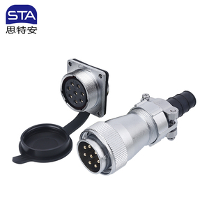 WF28 2-35Pin güneş enerjisi sistemi paneli dağı soket yüksek mekanik stabilite su geçirmez havacılık konektörü erkek tak kadın - Product Image 1