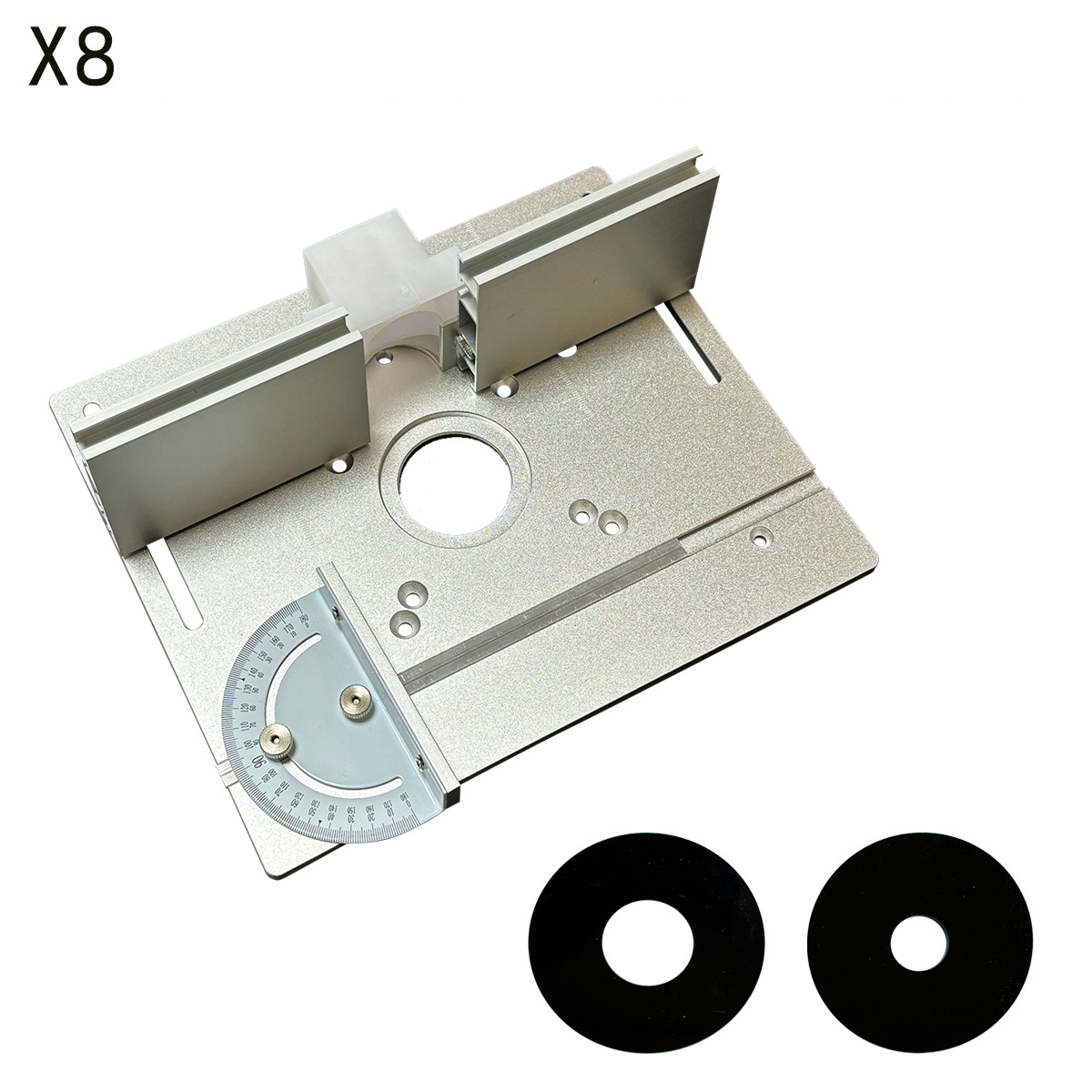 3-Piece Set (Aluminum Fence + Push Ruler) & Cover