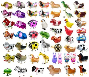 New Hot Thiết Kế Đi Bộ Vật Nuôi Động Vật Đồ Chơi Helium Lá Bóng Bay Mèo Con Chó Gấu Trúc Sinh Nhật Đảng Trang Trí Trẻ Em Và Người Lớn - Product Image 1