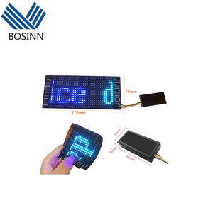 RGB гибкий экран Пиксельная матрица дисплей светодиодный экран модуль панели 8x8/16x6/8x32 IC Индивидуально адресуемый сигнал - Product Image 2