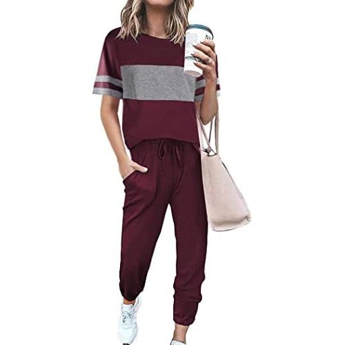 Striped Wine Red