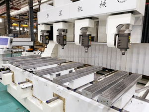 Solid Wood CNC 5 Axis Gantry Machining <strong>Center</strong> <strong>4</strong> Independent Spindles High-Accuracy 5-Axis Wood Carving System Multi-Spindle - Product Image 2