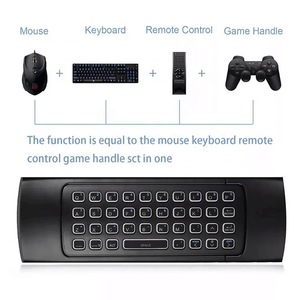 All'ingrosso OEM ODM MX3 telecomando 2.4G colorato Mini tastiera senza fili Fly Air Mouse per Android TV Box codice fisso per TVBox - Product Image 6