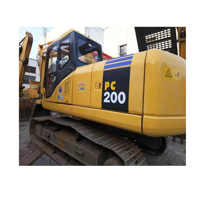 Escavatore komatsu PC200-7, PC200-8 Escavatore cingolato Prezzo Basso usato Escavatore