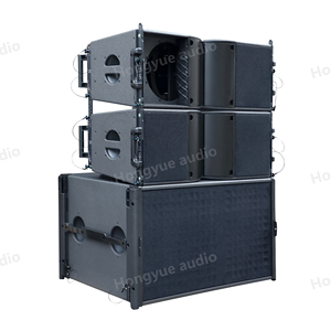 Sistema de Som para Ambientes Externos Caixa de Som à Prova d'Água K208 <span class=keywords><strong>Line</strong></span> <span class=keywords><strong>Array</strong></span> Duplo de 8 Polegadas Passivo de 2 Vias Gabinete de Madeira Vazio - Product Image 1