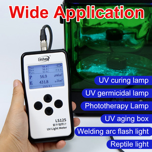 Medidor de luz UV de grado profesional LS125 Multisonda UVA UVB UVC Dispositivo de medición de intensidad Radiómetro UV - Product Image 3