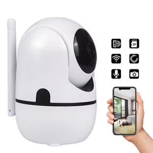 İnsan takip XM iki yönlü ses 1080P kablosuz WiFi güvenlik kamerası ICSEE 2MP iki yönlü ses WiFi CCTV IP PTZ gözetim kamera - Product Image 1