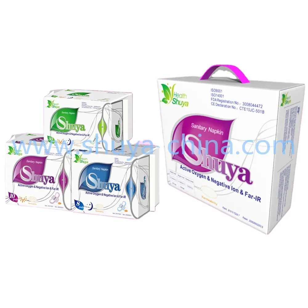 Shuya — serviette hygiénique boîte cadeau, 1 pièce
