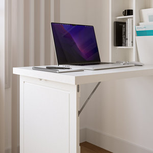 Wall Mount Floating <strong>Computer</strong> <strong>Desk</strong> with Large Storage Area - Product Image 4