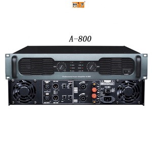 Amplificador de la serie A, amplificador de audio de 2 canales, amplificador de escenario profesional para rendimiento musical - Product Image 1