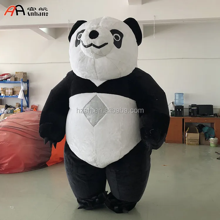 Disfraz de panda inflable para boda, títere, para decoraciones de desfile