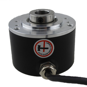 HA6010-501G-100ABZ-5K sensore rotativo per Encoder da 60mm di diametro dell'alloggiamento 100ppr 5V cc codificatori incrementali per albero cavo prodotto - Product Image 1