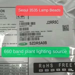 EPistar Chip 3535 SMD LED High Power 3W SZDR5A0B Light <strong>Source</strong> Red 660nm Band for Plant Lighting 6V <strong>Input</strong> Voltage - Product Image 6