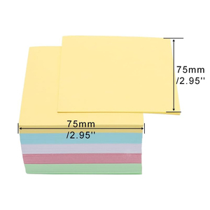 Wholesale Reminder Shorthand Message Notes 3x3 Inch Blank Color <strong>Memo</strong> Paper <strong>Block</strong> Paper Cube <strong>Notepad</strong>