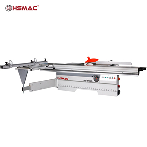 HSMAC otomatik CNC paneli testere 220V dikey masa testere ahşap kesme ev kullanımı için düşük fiyat çekirdek bileşenleri-makine bıçağı - Product Image 1