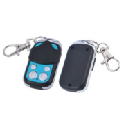 สวิตช์ควบคุมระยะไกลไร้สายแบบ1527สวิตช์ชัตเตอร์ไฟฟ้าสำหรับโรงรถไฟ100เมตร ABS ขนาดเล็กสี่ปุ่ม433เมตรสีน้ำเงิน - Product Image 4