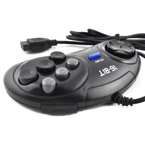Kablolu Mini oyun denetleyicisi için SEGA Genesis 6 düğme kolu Gamepad için SEGA Mega sürücü 16 bit Video oyunu konsolu 2GB - Product Image 3