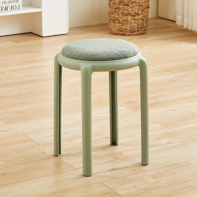 Light green velvet thickened