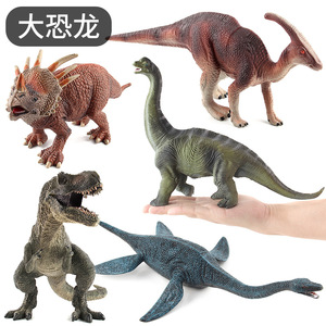 侏罗纪动物系列仿真霸王龙各种静态人物聚氯乙烯塑料冷冻玩具恐龙世界玩具模型 - Product Image 2