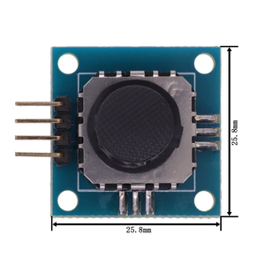 デュアル軸ミニXYジョイスティックモジュールPSP 2軸アナログ3V-5V親指ジョイスティックモジュールArduino用 - Product Image 6