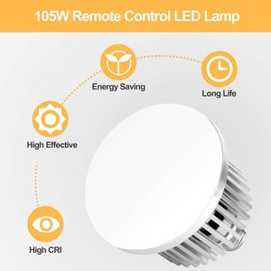 Fotoğraf uzaktan kumandalı LED ışık ampul 3 işık modları ile fotoğraf stüdyosu Video aydınlatma - Product Image 2