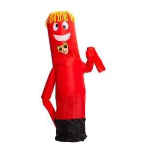 Şişme kostüm yetişkin tüp adam havaya uçurmak kıyafet tuhaf sallayarak kol temalı partiler için şişme takım elbise - Product Image 2