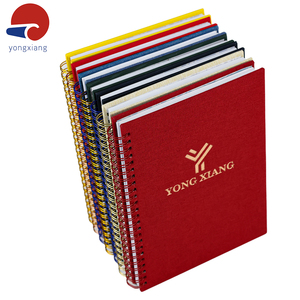 Commercio all'ingrosso di alta qualità a spirale bianca libro di giornale con copertina rigida per Notebook servizi di stampa ufficio scuola uso fatto di carta di cartone - Product Image 4