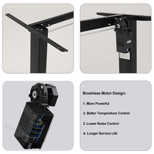 Electric Height Adjustable Lifting Table Writing <strong>Desk</strong> Sit Stand up <strong>Desk</strong> Office Table Adjustable Height Standing <strong>Desk</strong> Frame - Product Image 4