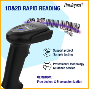 Escáner Qr Code Usb Lector de código de barras 1d Pago Barcode Shop Scanner Gun Escáner de código de barras para supermercado - Product Image 2