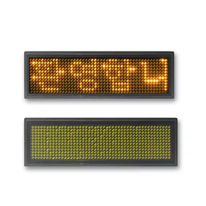 Smart APP Control führte Namensschild programmier barer Bildlauf text mit leuchtendem Bildschirm Abzeichen für Party, Festival, Event - Product Image 4