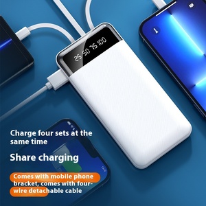 Wholesale High-Capacity 20000 Mah Wired <strong>Power</strong> <strong>Bank</strong> Custom Cross-Border Standard Socket Type-C <strong>Input</strong> Interface 10W <strong>Output</strong> <strong>Power</strong> - Product Image 3