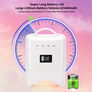Yüksek kaliteli Cure kablosuz 78w şarj edilebilir akülü jel kurutma güneş Uv <span class=keywords><strong>Led</strong></span> tırnak lambası Salon uzun çalışma saatleri için 5-8h