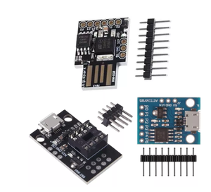 TINY85 Digi spark Kickstarter Micro Development Board Blau Schwarz ATTINY85-Modul mit IIC/I2C/USB für Arduino Electronic Kits