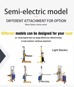 Hydraulic Roll Lifter Manual Self-Climbing Semi-Electric Stacker Portable Mini Hand Stacker Fabric Roll <strong>Loading</strong> <strong>Unloading</strong> Roll