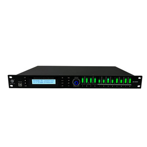 Procesador de Audio Digital profesional de 4 entradas y 8 salidas, altavoz, sistema de sonido DSP, ecualizador de efectos digitales de Metal, procesador de escenario - Product Image 1