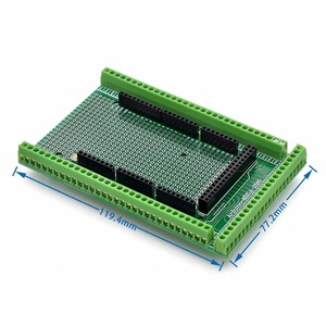 Çift taraflı baskılı devre prototip vida blok kalkanı kiti Arduino atmega2560/mega2560 R3 için uyumlu