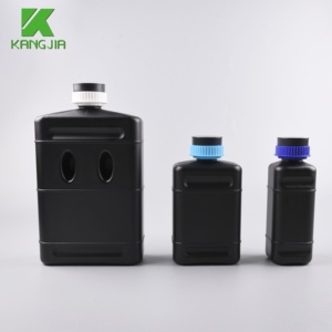 Hotsale 500ml/1l/2l siyah Alinity plastik immünolüminesan reaktif şişesi laboratuvarlarda veya tıbbi kullanımda HDPE kullanımından yapılmıştır - Product Image 1