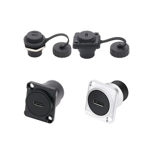 Type-C连接器D型机箱连接器DIN VGA USB 6.35mm 3.5mm RJ11 RCA BNC LC光纤连接器 - Product Image 1