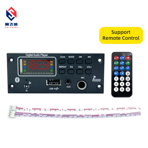 新製品BlueTooth TF USB FM MIC AUXMP3プレーヤー5V12Vデコードモジュールデコーダーボード (サウンドスピークマザーボード用) - Product Image 2