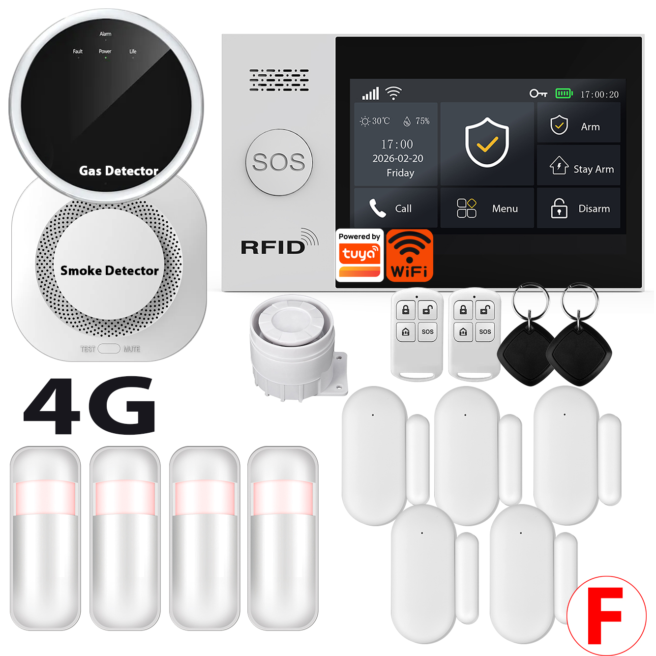 White 4G-107-Set F