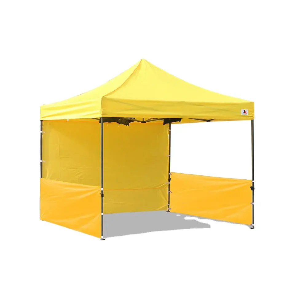 Tenda pameran dagang Pop Up kanopi Premium, tenda kanopi luar ruangan dengan penahan matahari mudah diatur