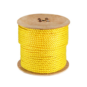 Cuerda trenzada de pesca de 3 hilos, cuerda de PP, uso para enviar cuerda de embalaje marino - Product Image 2