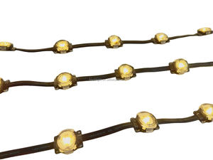 Outdoor RGBW <span class=keywords><strong>LED</strong></span> Pixel Dot <span class=keywords><strong>Matrix</strong></span> Tela Porta Cabeça Publicidade Sinal Ponto Impermeável Fonte de Luz para Paisagem Edifício Esboço